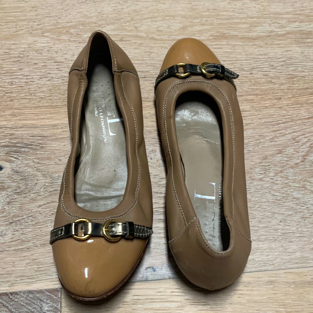 AGL monika cap toe ballet flats